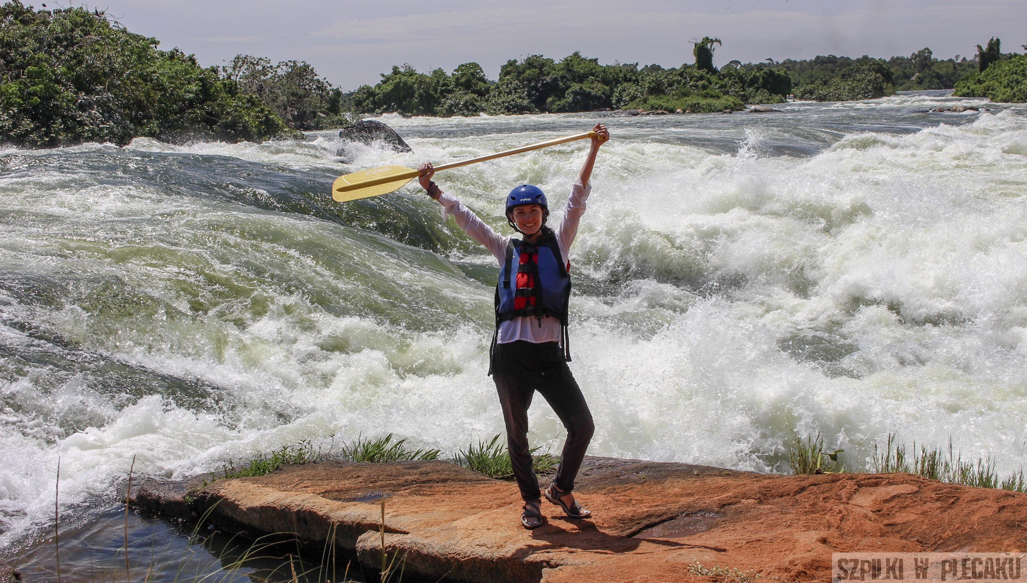 Uganda: rafting na Białym Nilu