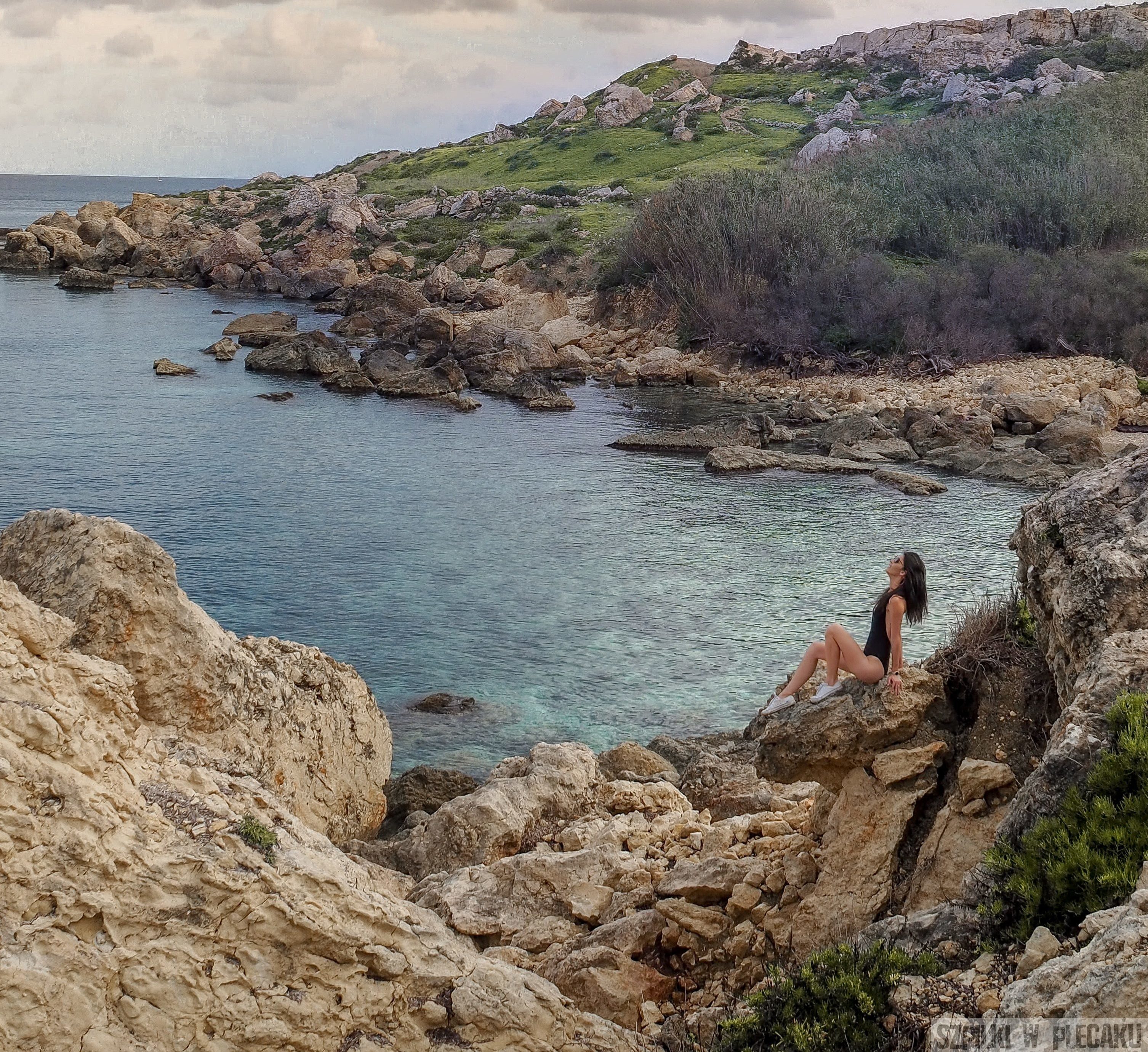 dzika plaża - Malta