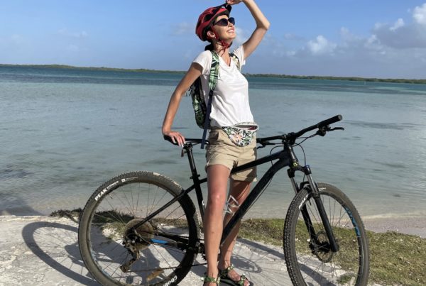 rowery - Bonaire - Szpilki w plecaku