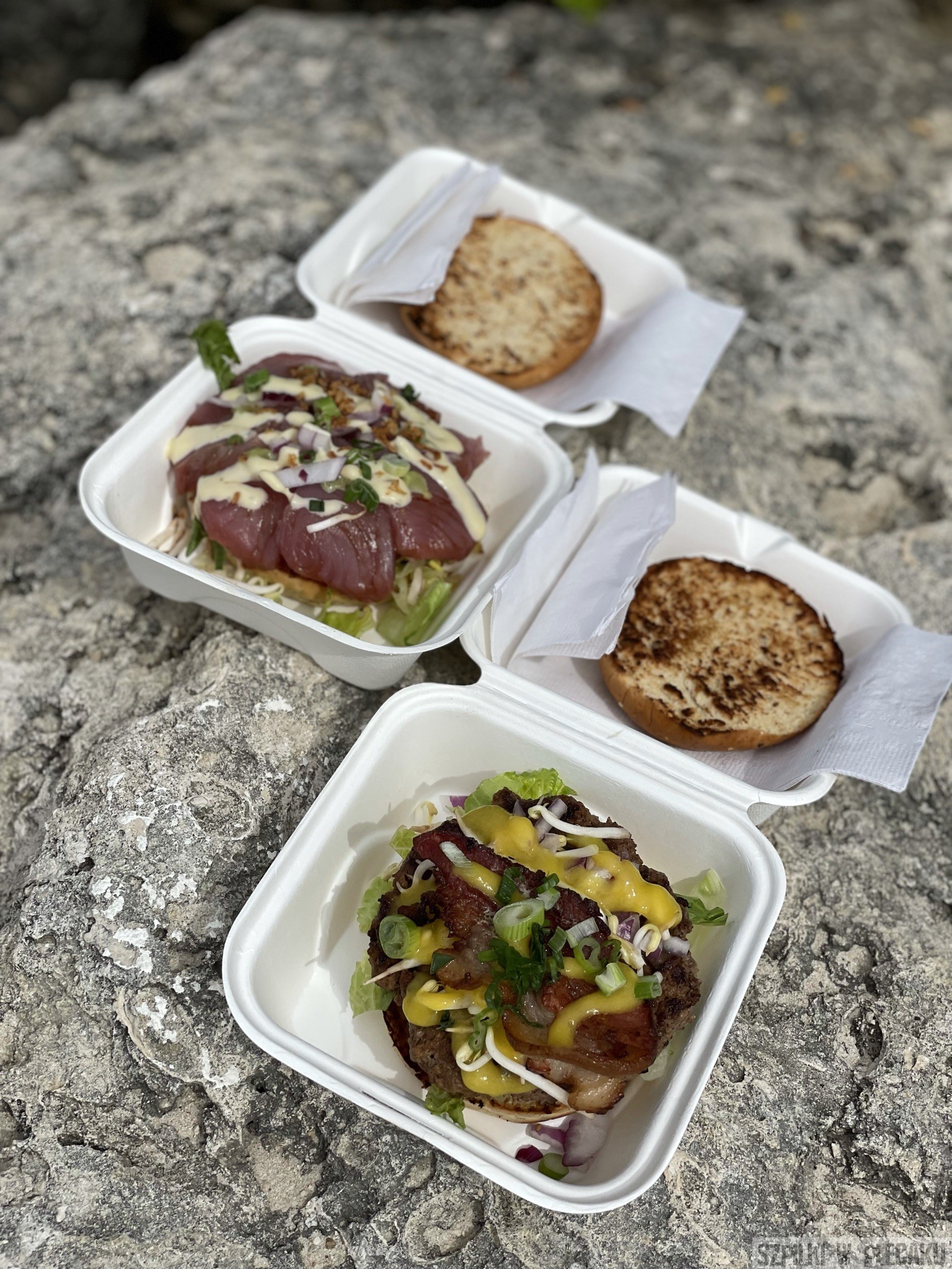 foodtrack - Bonaire - Szpilki w plecaku