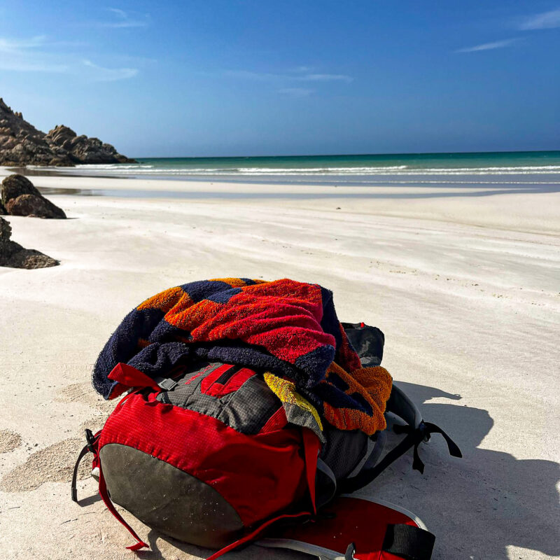 Sokotra Socotra Szpilki w plecaku Ewa Chojnowska