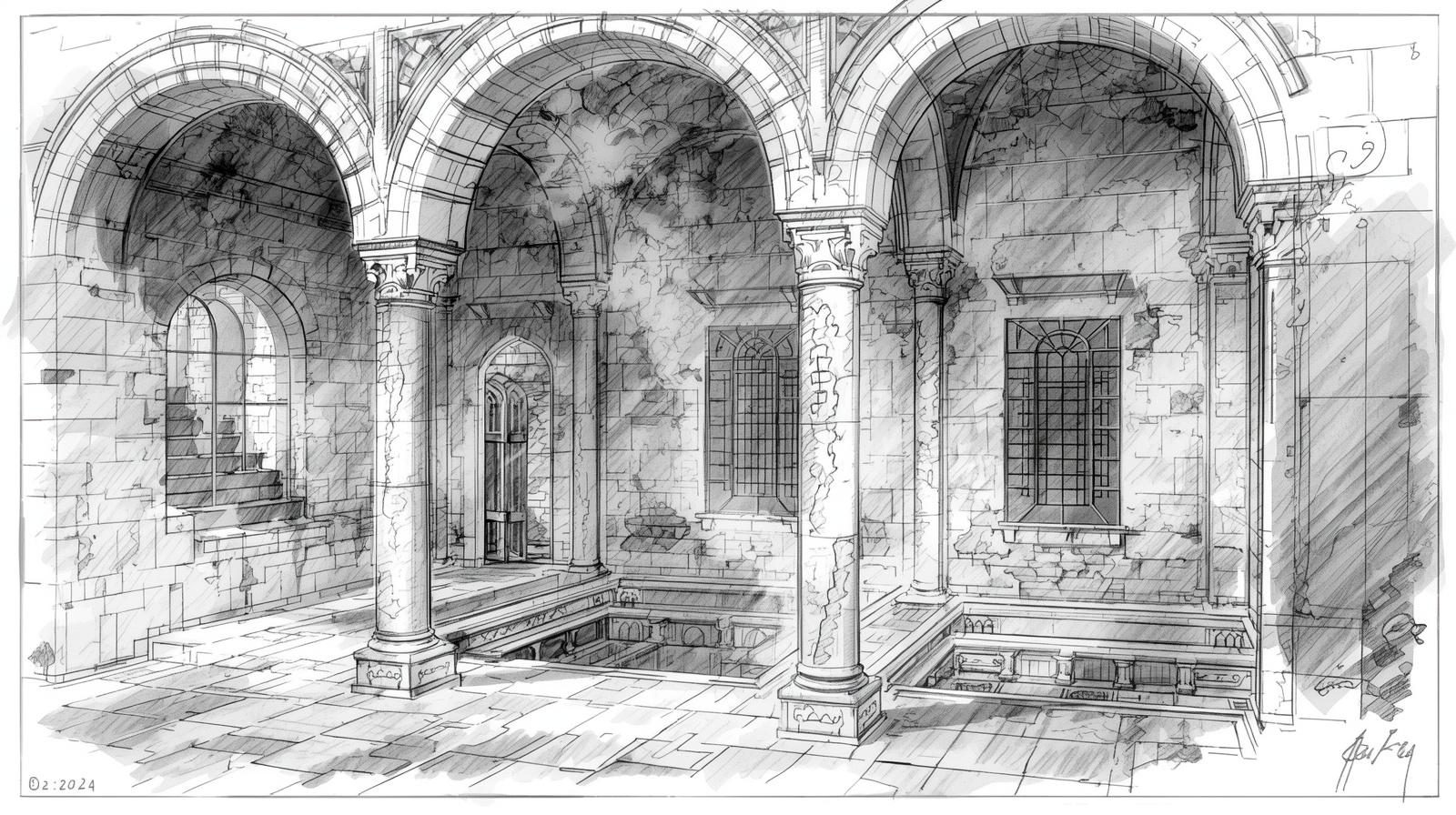 hammam ze starożytnego Rzymu